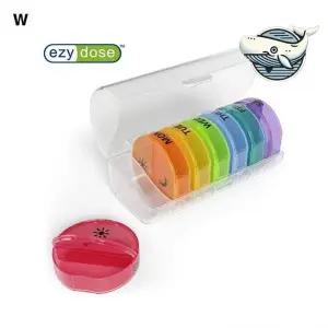 주간 약복용 정리함 알약 보관함 색상별 약통