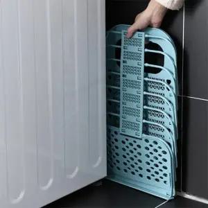 대용량 빨래바구니 접이식 세탁물 보관함 벽걸이 욕실_23416088