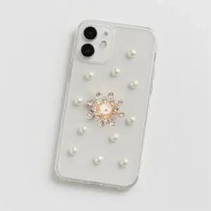 핸드폰 케이스 DIY 진주 꽃 부자재 미니 플라워 장식