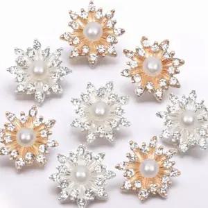 미니 플라워 진주 장식품 꽃 부자재 꾸미기 예쁜 DIY