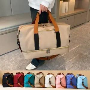 여행용 컬러 보스턴백 신발수납 운동가방 여행가방 캐리어보조가방