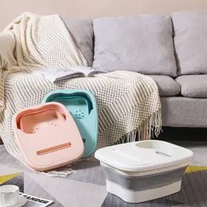 튼튼한 접이식 발족욕통 족욕바구니 바스켓 발마사지