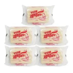 무공해 세탁비누1p(350g) 5개 재활용비누 빨래비누 찌든때 표백비누