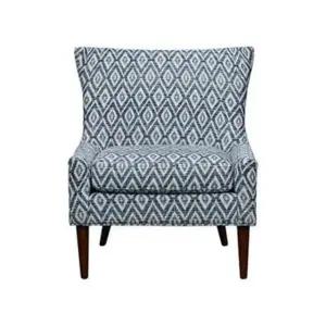 까사미아 코비 소파 스툴미포함 블루체크, 1인용