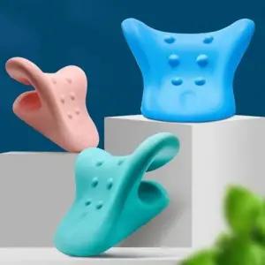 거북목 스트레칭 베개 경추목베개 자세_23420396