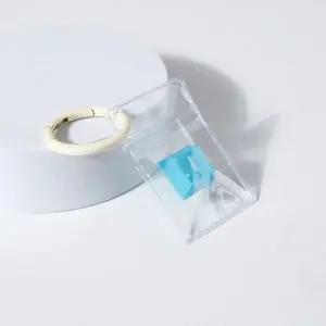 PVC 미니 지퍼백 키링 부자재 열쇠고리 만들기 DIY_23421164