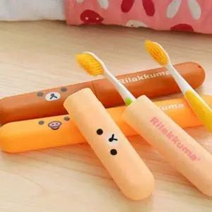 귀여운 베어 휴대용 칫솔통 칫솔 수납 칫솔케이스_23423782
