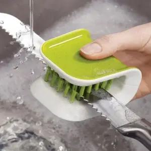 주방용 U자형 양면 청소 브러쉬 세척솔 수세미_23424819