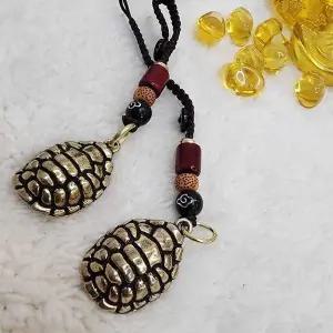 돈 재물 청동 거북이 키홀더 (WE0573F)