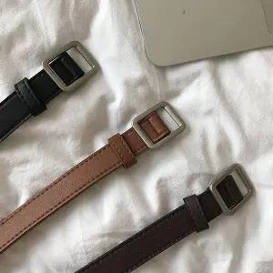 라인벨트 패션 데일리 허리띠 여성 가 버클 체인 캐주