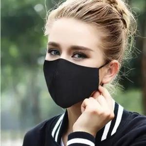 봄 여름 사계절 3d 블랙 입체 솜 면 패션 시원한 숨쉬기편한 포근한 마스크_23428584