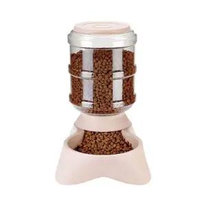 반려동물 자동 급식기 핑크색 소형 펫 급식 관리기 (WFK8Q4K)