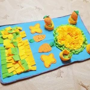 당근농장 훈련 매트 반려동물 장난감 두뇌 자극 (WFK8QP1)