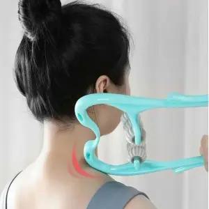 학생용 목어깨 마사지기 승모근 롤러 지압봉 6구 완화 (WFK8O80)