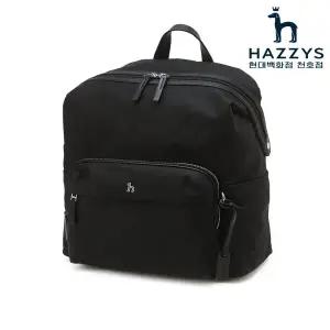 [헤지스ACC] HJBA6E700BK [아이코닉 나일론] 블랙 단색 나일론 백팩