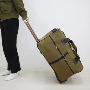 [콩심팥심]대형 대용량 캠핑 더플백 캐리어 휠 가방