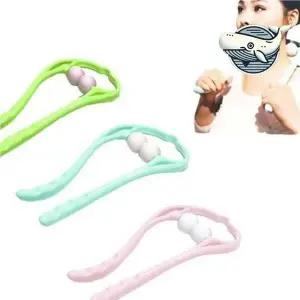 [골드스마일]휴대용 마사지용품 경량형 목어깨 지압 마사지기