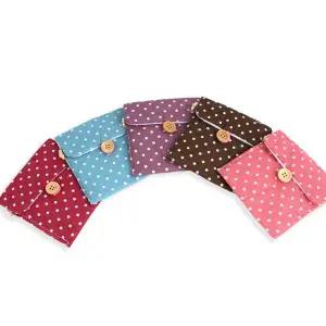 파우치 도트 동전지갑