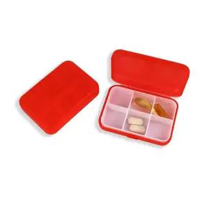 약통보관함 6구 휴대용약통 약케이스 미니수납함 멀