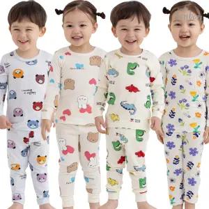 [앙쥬봉봉][ 가을신상오픈 최대 30% ] 25FW/신상/시즌오프/9부/7부/자가드/통큰잠옷/면스판골지/