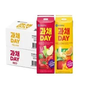 [최종 17,990]연세 과채데이 레드+옐로우 190mlx48
