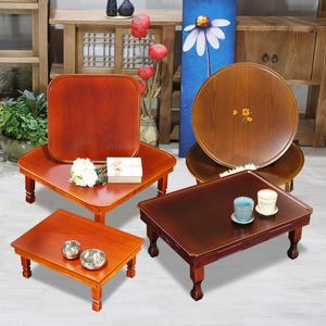 가온공방 접이식 밥상 흑단 460 향로상 원목 교자상 집들이 혼밥 제사용품 제사상 N48