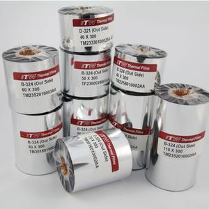 바코드프린터먹지 라벨프린터 ITW 레진리본 B-324