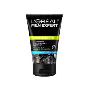 로레알파리 맨 엑스퍼트 퓨어 앤 매트 차콜 아이시 폼 100ml