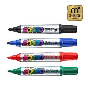 모나미 보드마카 둥근닙 12입 화이트보드용