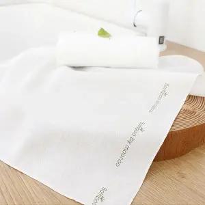 [무루]순수 대나무 100% 대형 엠보손수건 5장