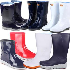 가벼운EVA 넌슬립장화 안전화 미끄럼방지 남성 여성 작업화 주방 조리화 낚시 고무 방수 위생 레인부츠