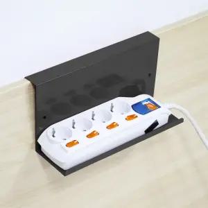 멀티탭 정리함 정리선반 케이블정리 거치대 전선정리함