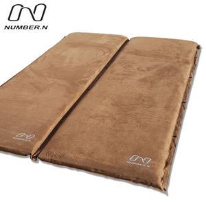 넘버엔 골드 자충식 매트 2개세트 / 두꺼운 캠핑 용 에어 깔개