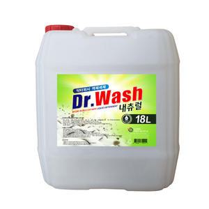 닥터워시 액체세제 내추럴 대용량 18L 드럼세탁기 겸용 세탁세제