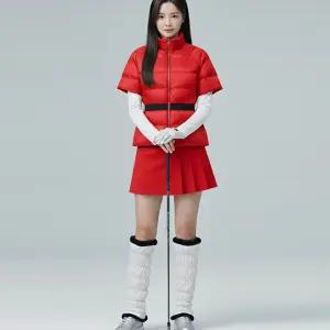 [화이트크라운골프] 겨울 여성 여자 방한 골프웨어 크라운 발토시 레그워머