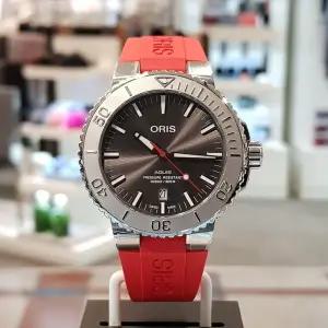 [대구백화점] [오리스(ORIS)]아퀴스 데이트 릴리프 오토매틱(733 7730 4153-07 4 24 66EB)