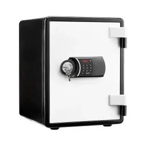 [선일금고] YES-031DK 블랙화이트 신형 디지털+키 내화금고/63kg/서랍/선반im