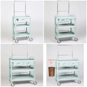 행거 드레싱카트(Y101J/Y201J/Y301J)저소음바퀴 수액걸이 운반차 웨건 링거트레이 병원 간호실 요양원 주사실