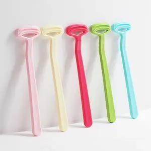 e세상 만능 혀클리너 5개(치간칫솔5개) 혀 칫솔 입냄새 백태 제거