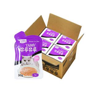 쮸루쮸루 게살 1박스(30g 12개) x4개 고양이간식