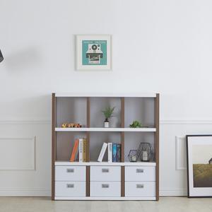 [아이앤]에리카 3단 1200 서랍형 책장 SJ