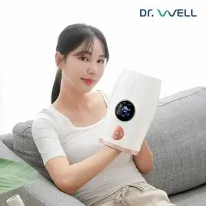 [닥터웰] 프리미엄 LCD터치 핸드뷰 무선 온열 손마사지기 DR-850 (화이트)