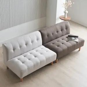 에보니아 포니 2인용 쇼파 패브릭 인조가죽