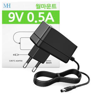 9V 0.5A 아답터/아이피타임ipTIME 유무선 공유기 N104R/N104S/N104V/N104/N104A/9V0.5A DC 전원 파워