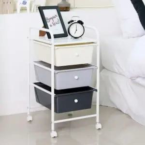 이동식 모던 트롤리 3단