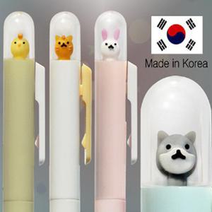 국산/와썹니들볼펜/초초저점도/볼펜/독일잉크/캐릭터펜/동물캐릭터