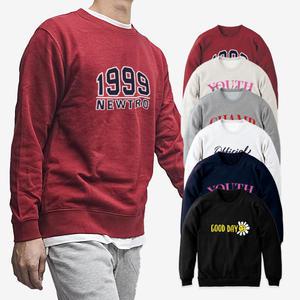 쭈리 맨투맨 긴팔티 디자인 무지티셔츠 라운드넥 남녀공용 MMBJM_01