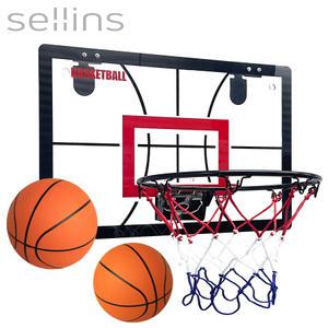 셀인스텍 덩크 미니농구대 실내 골대 문틀 벽걸이 (농구공2개)