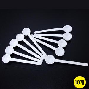 플라스틱 약수저(2g) 10개 R