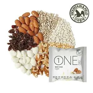 [산과들에]하루견과 원데이라이트x100봉